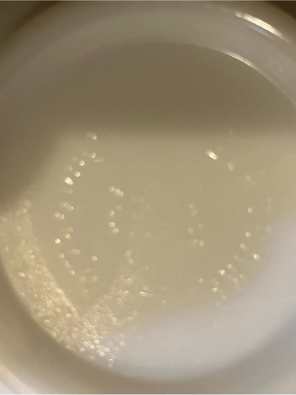Glasbake mixing bowl